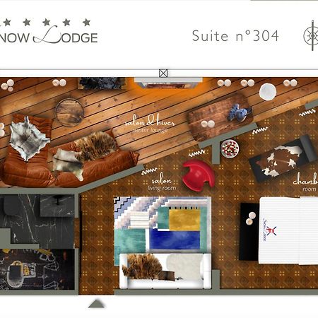 Snow Lodge Hotel Courchevel 1850 Kültér fotó