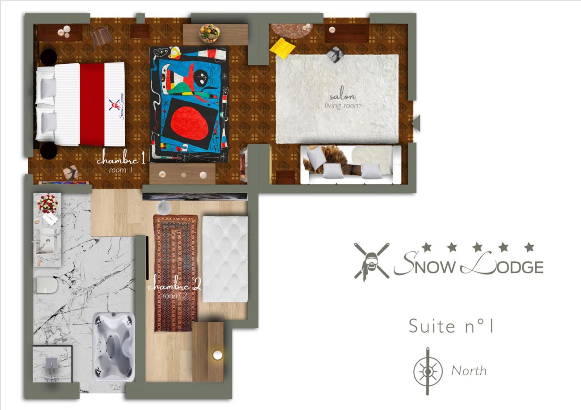 Snow Lodge Hotel Courchevel 1850 Kültér fotó